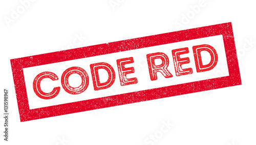 Code Red rubber stamp