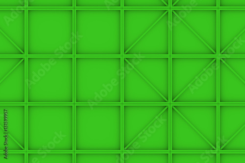 Wall of rectangle tiles with diagonal elements