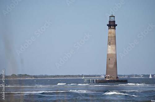 morris island lighthouse near folly beach sc