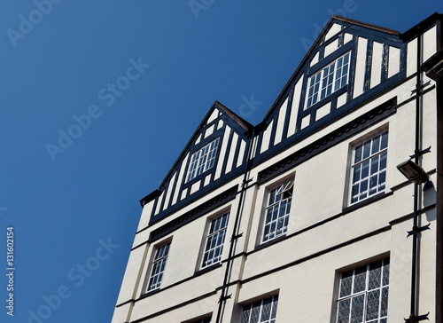 Traditional British house in Walsall city center