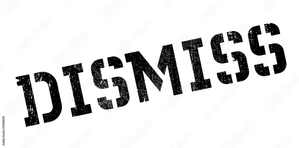 Dismiss rubber stamp. Grunge design with dust scratches. Effects can be easily removed for a clean, crisp look. Color is easily changed. Dismiss rubber stamp. Grunge design with dust scratches. Effects can be easily removed for a clean, crisp look. Color is easily changed.