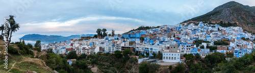 Chefchaouen city panorama