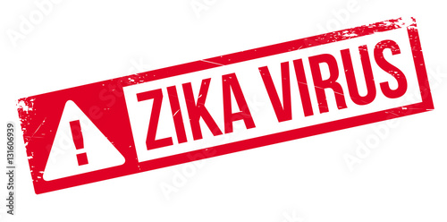 Zika Virus rubber stamp. Grunge design with dust scratches. Effects can be easily removed for a clean, crisp look. Color is easily changed.