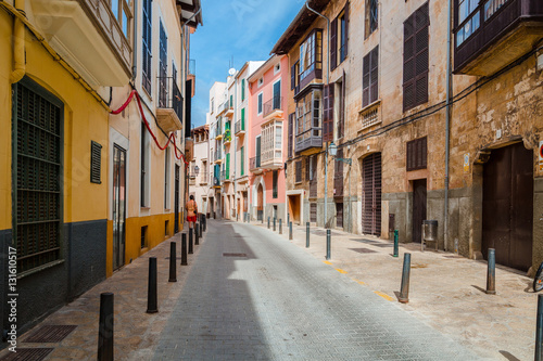 Fototapeta Naklejka Na Ścianę i Meble -  Palma de Mallorca street view
