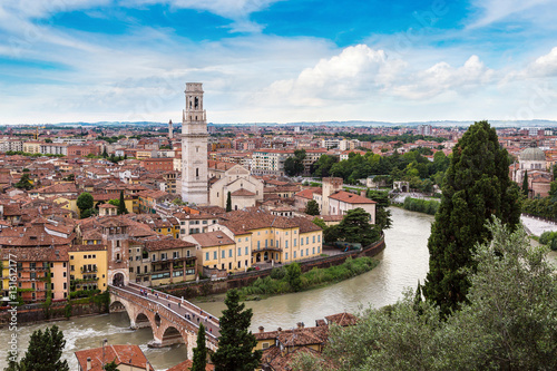 Panoramic view of Verona