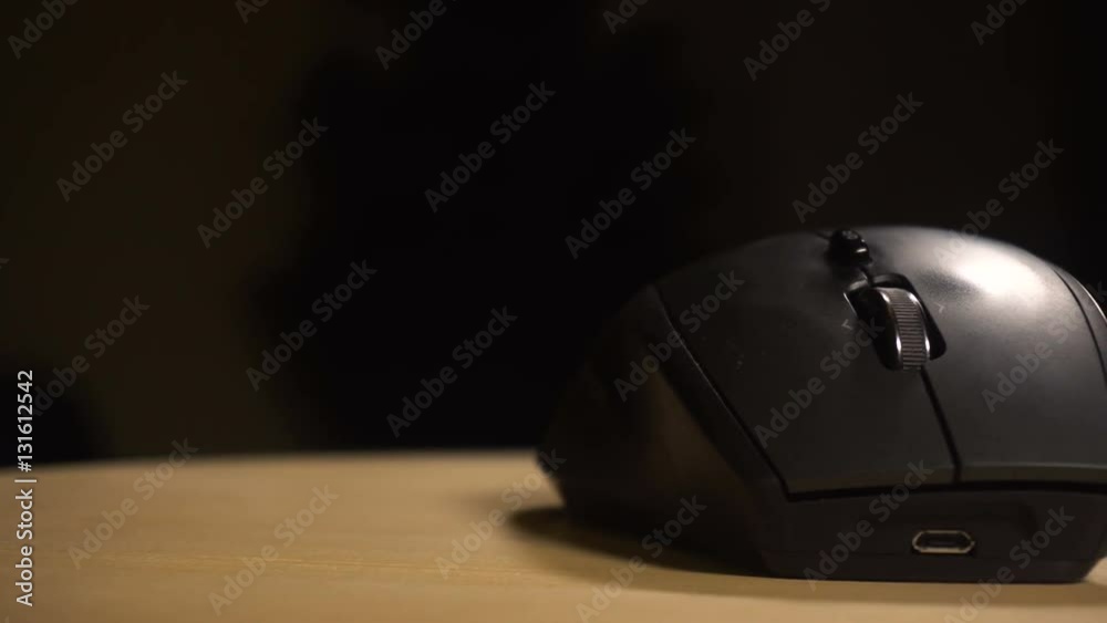 Black wireless mouse Black wireless mouse