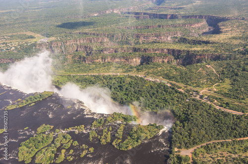 Helicopter flights over the Zambezi River and Victoria Falls in Zambezi National Park is a highlight for tourist visiting the world famous Landmark