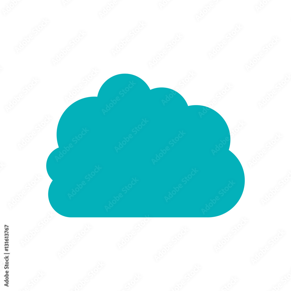 Cloud computing icon. Storage technology virtual and network theme. Isolated design. Vector illustration Cloud computing icon. Storage technology virtual and network theme. Isolated design. Vector illustration