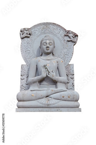image of Buddha isolate on white background