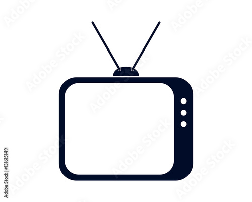 television icon vector