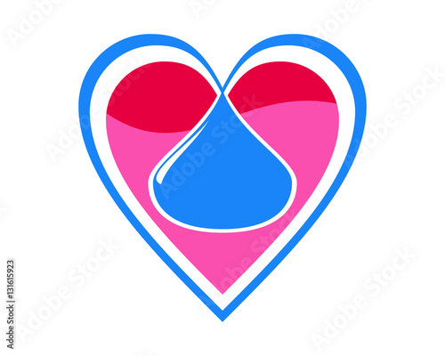 heart droplets