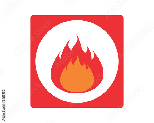 burning fire