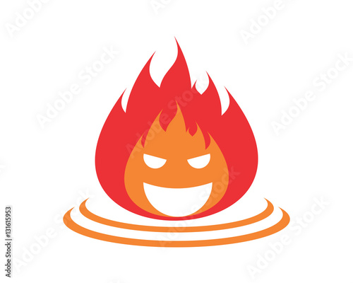 smiling fire