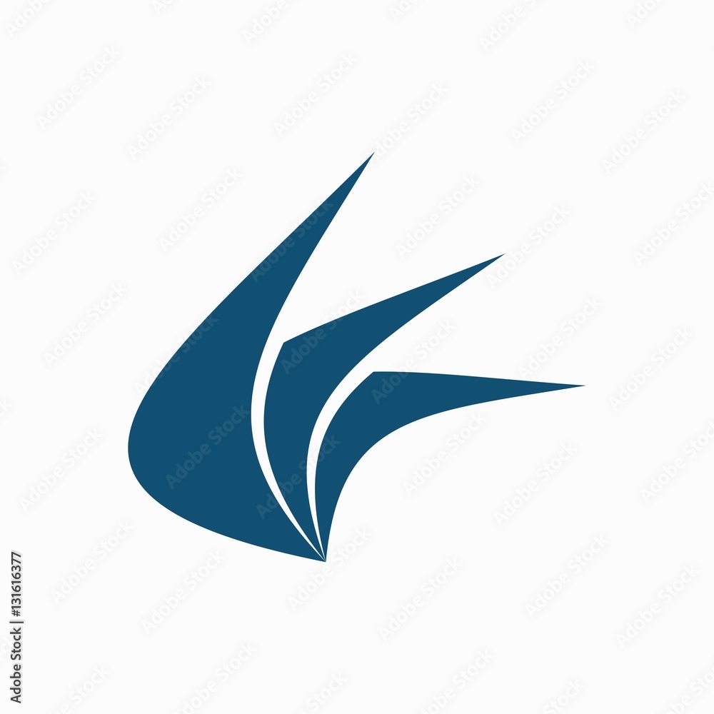 Wing logo design