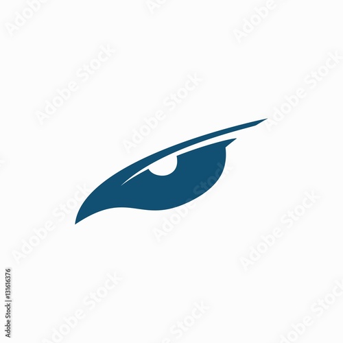 Animal eye logo design