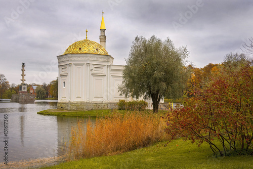 Turkish bath and Chesme Column, Tsarskoye Selo (Pushkin), Saint Petersburg