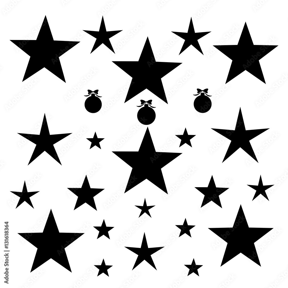Obraz premium stars set