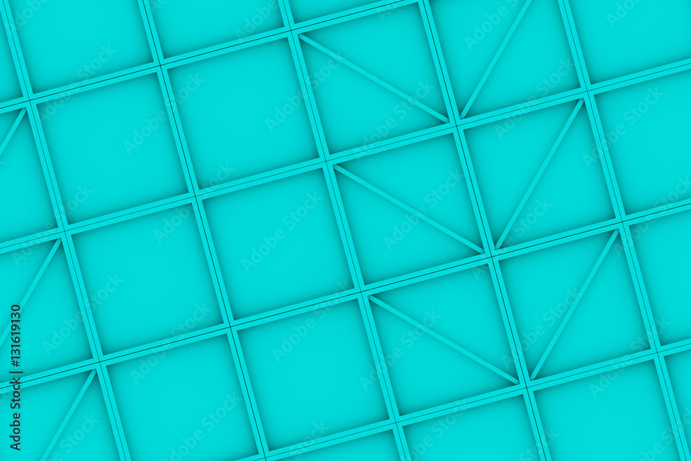 Wall of rectangle tiles with diagonal elements Wall of rectangle tiles with diagonal elements