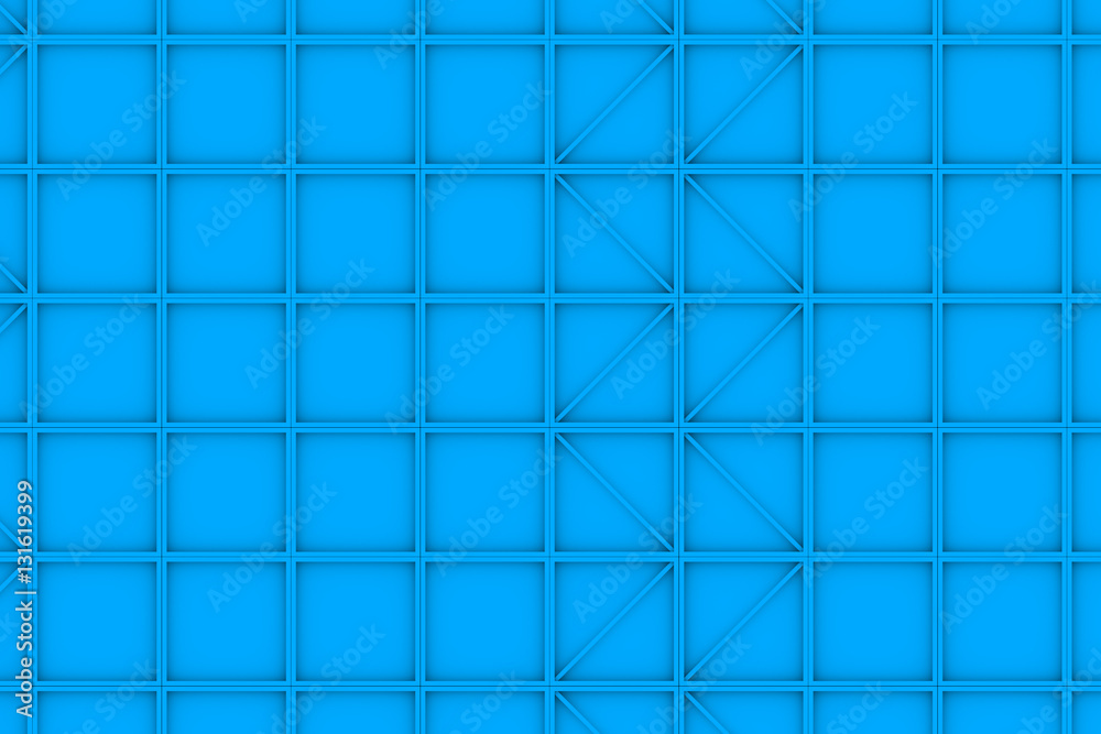 Wall of rectangle tiles with diagonal elements Wall of rectangle tiles with diagonal elements