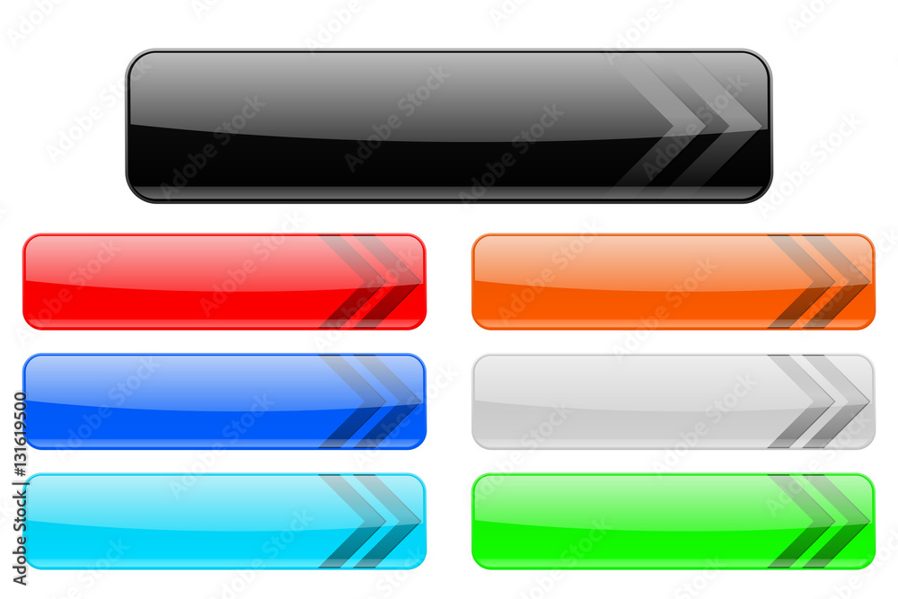 Website menu buttons