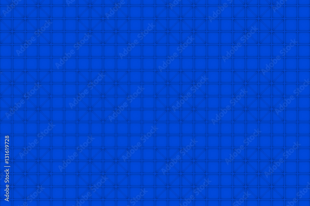 Wall of rectangle tiles with diagonal elements