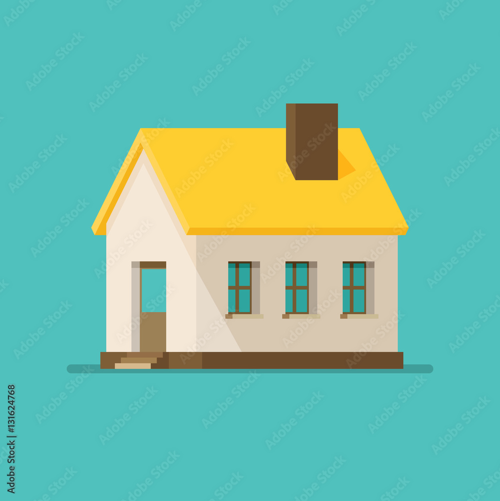 House. flat style vector illustration House. flat style vector illustration