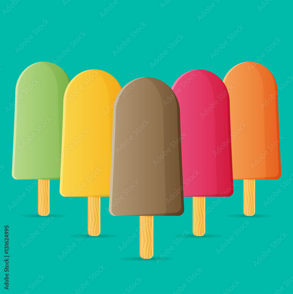 Vector ice cream illustration Vector ice cream illustration