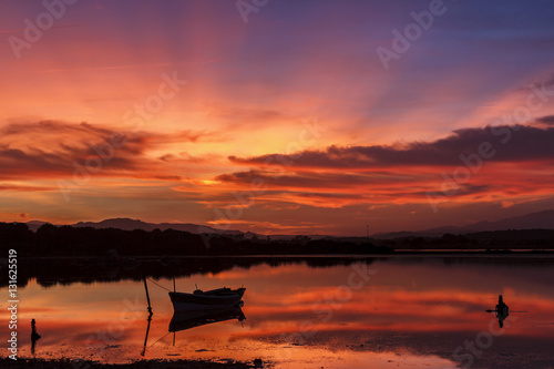 Reflections Sunset in Olbia © saraservzi