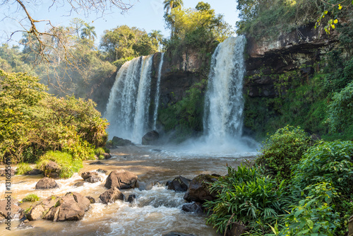 Argentinian Side of Iguazu Falls in Misiones Province  Argentina