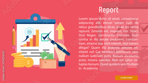 Report Conceptual Banner