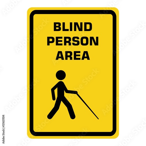 Blind Person area