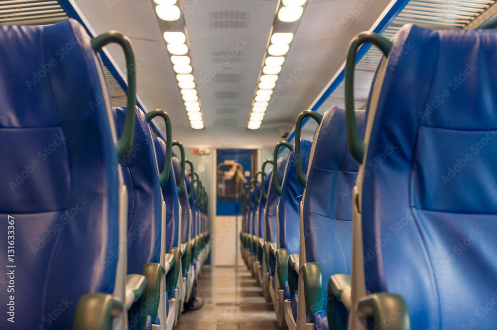 Obraz premium Regional train in Italy