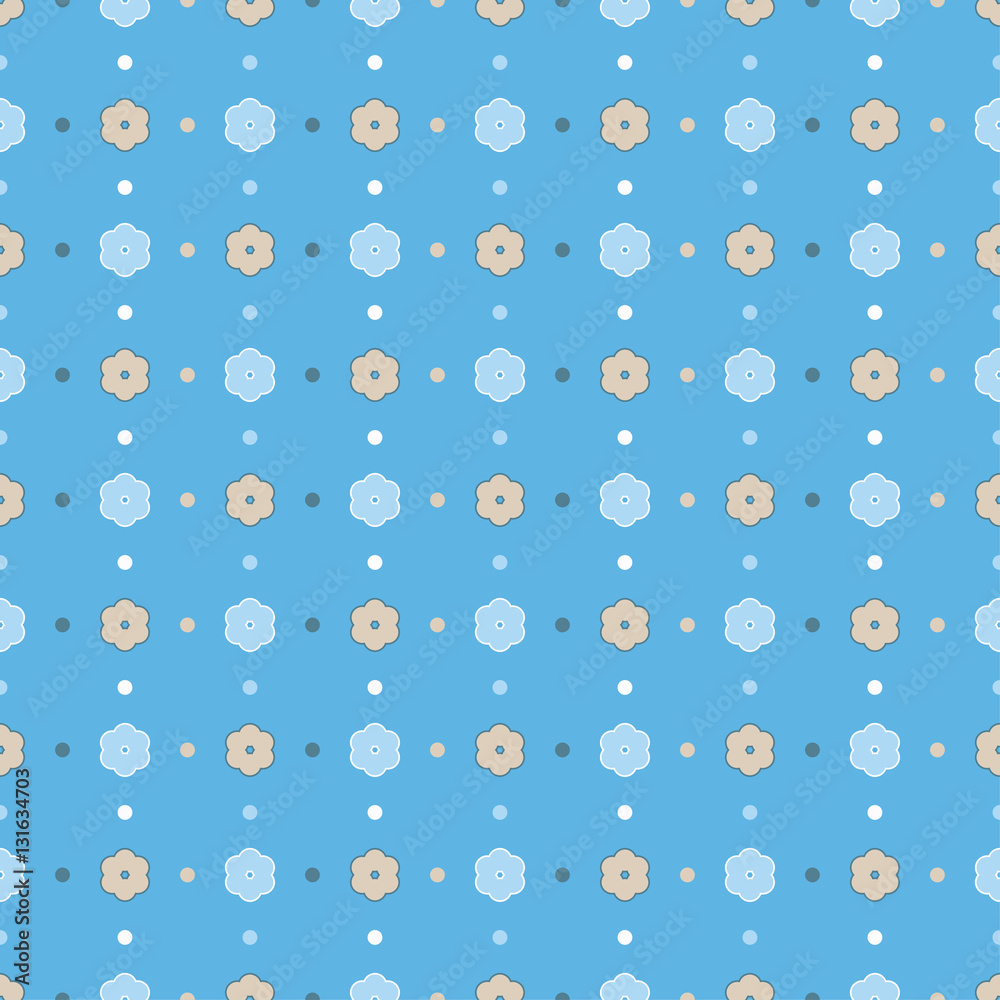 Seamless floral background. Print. Cloth design, wallpaper.