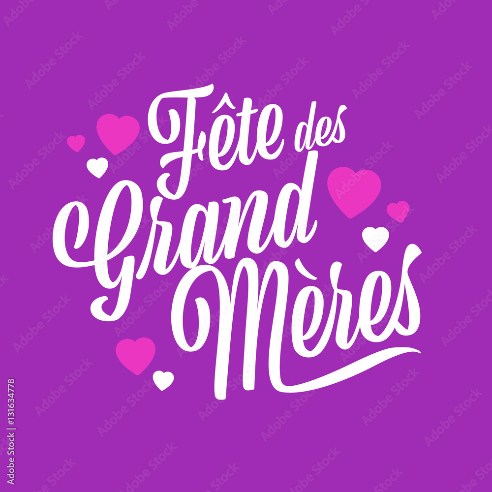Fête des grand-mères Fête des grand-mères
