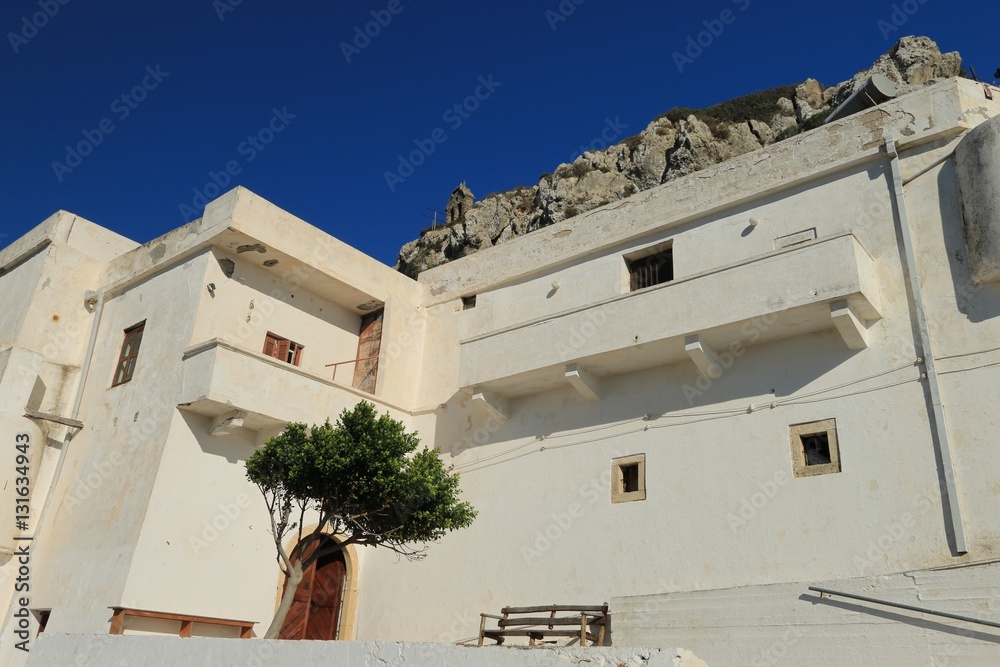 The monastery of Faneromenis , in Crete, Greece
