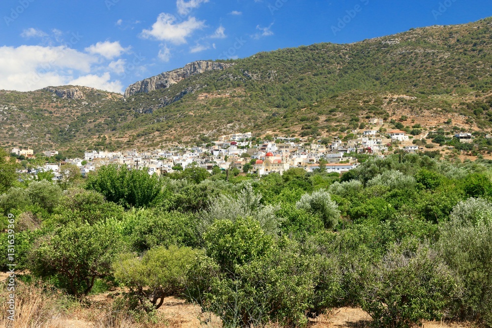 village of Kalo Horio and his church in Crète , GREECE
village of Kalo Horio and his church in Crète , GREECE