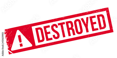 Destroyed rubber stamp. Grunge design with dust scratches. Effects can be easily removed for a clean, crisp look. Color is easily changed.