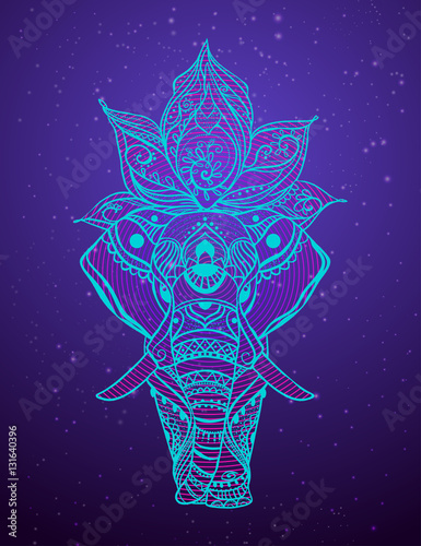 Beautiful vector card