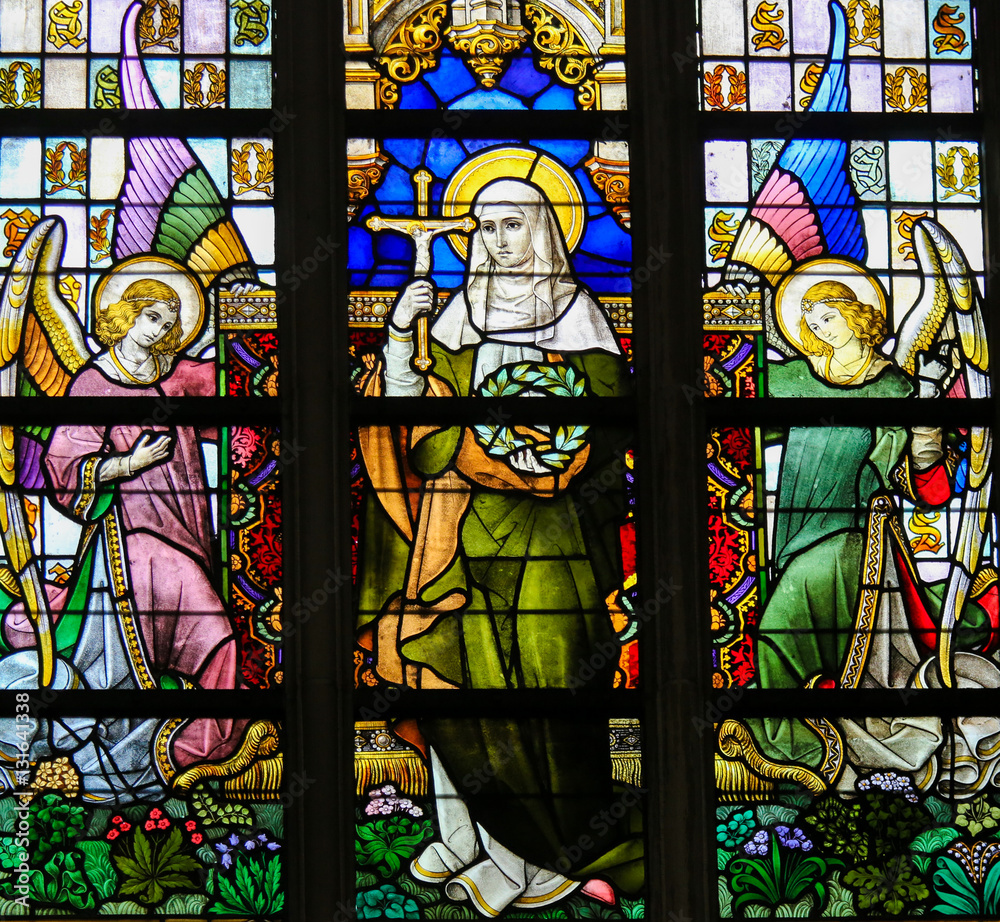 Stained Glass - Saint Vinciana