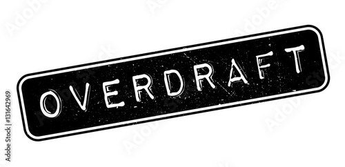 Overdraft rubber stamp