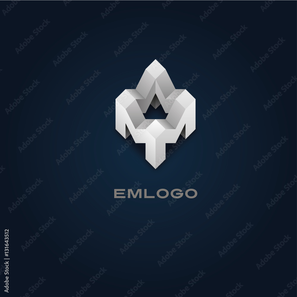 M LOGO 3D M LOGO 3D