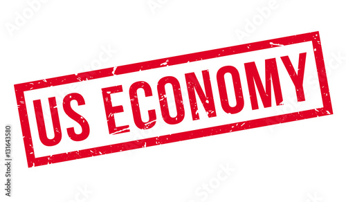 US Economy rubber stamp