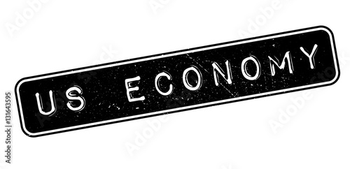 US Economy rubber stamp