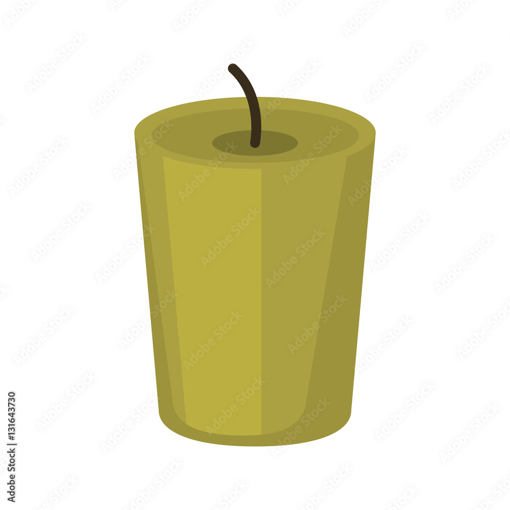 Candle icon. Fire flame and light theme. Isolated design. Vector illustration Candle icon. Fire flame and light theme. Isolated design. Vector illustration