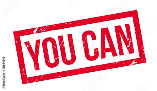 You Can rubber stamp