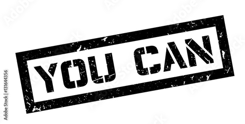 You Can rubber stamp