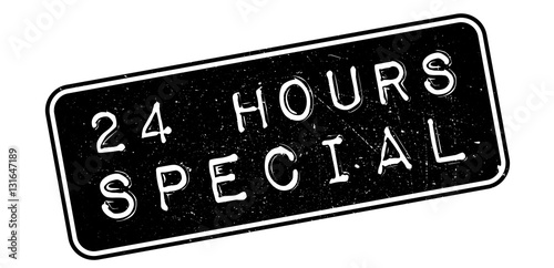 24 hours special rubber stamp
