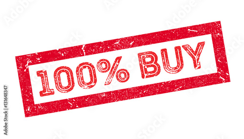 100 percent buy rubber stamp