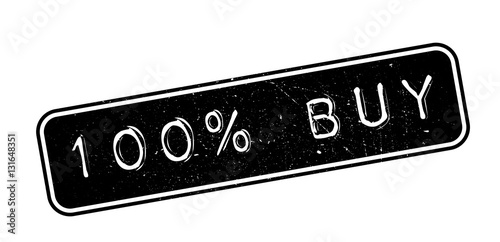 100 percent buy rubber stamp
