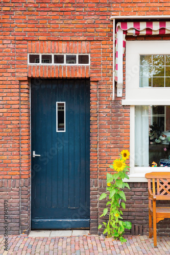 house door in Hoorn, Netherlands